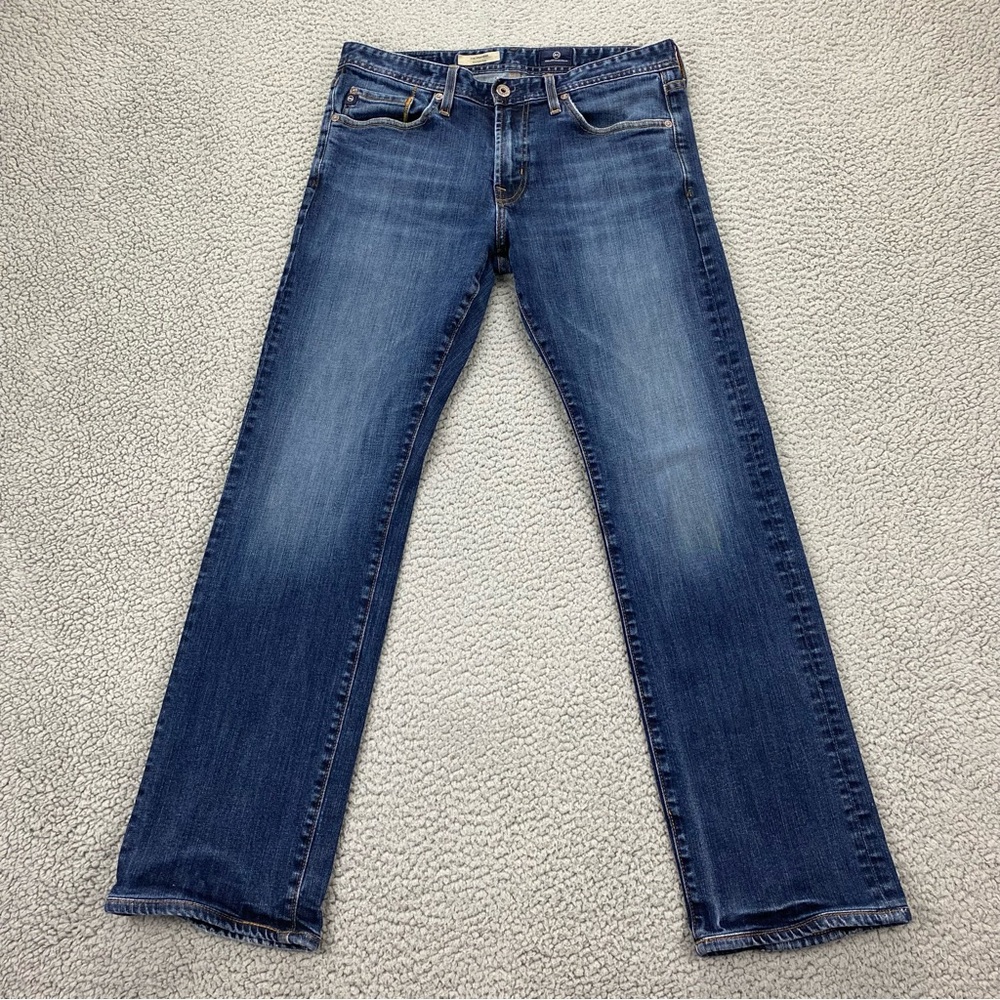 Adriano Goldschmied AG Men's The Protege Straight Leg Stretch Jeans  -  Size: 32
